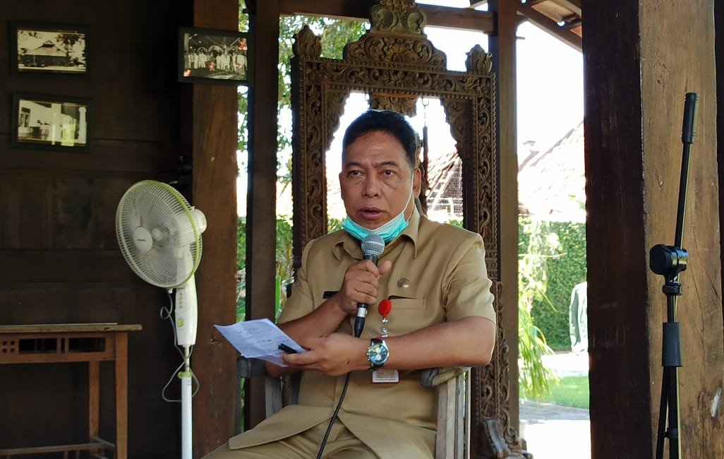 Juru Bicara Gugus Tugas Percepatan Penanganan Covid-19 Banyuwangi dr Widji Lestariono (foto: Hujaini/ngopibareng.id)