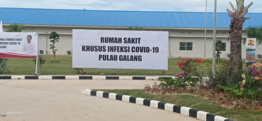 Rumah Sakit Khusus Infeksi Covid-19 di Pulau Galang, Batam. (Foto: Dok. Kemenkes)