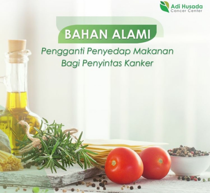 Ilustrasi bahan makanan alami untuk perasa makanan bagi penyintas kanker. (Foto: Dok. AHCC)