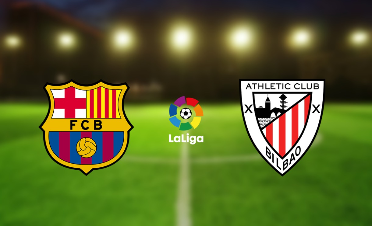 Barcelona vs Athletic Bilbao. (Grafis: Fa Vidhi/Ngopibareng.id)