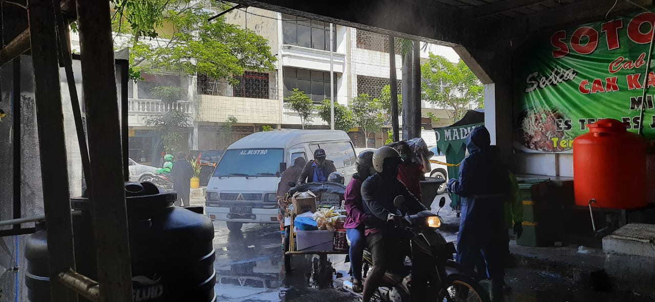 Ilustrasi Pasar Kapasan Surabaya. (Foto: Istimewa)