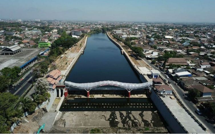 Kementerian PUPR rehabilitasi Bendung Tirtonadi. (Kementerian PUPR)