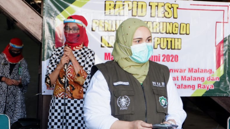 Ketua Satgas Covid-19 NU Malang Raya, dr Syifa Mustika (Foto: Lalu Theo/ngopibareng.id)