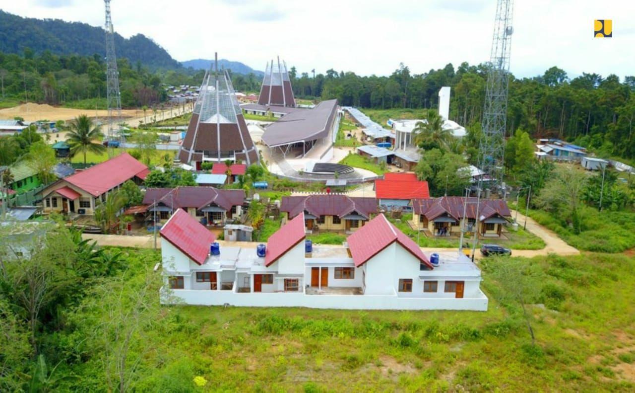 PLBN Skouw di Papua. (Kementerian PUPR)