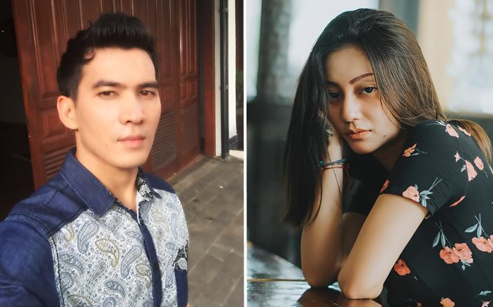 Aktor FTV Ridho Ilahi vs selebgram Chagii Amalia. (Foto: Kolase)