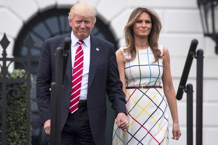 Melania Knauss Trump,seorang model seksi asal Slovenia akhirnya menjadi istri ketiga Donald Trump. (Foto:Istimewa)
