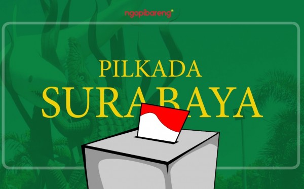 Ilustrasi Pilkada Surabaya 2020. (Ilustrasi: Fa Vidhi/Ngopibareng.id)