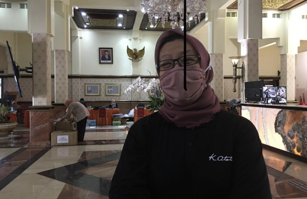 Koordinator Bidang Pencegahan Gugus Tugas Percepatan Penanganan Covid-19 Surabaya, Febria Rachmanita (Foto: Dok. Humas Pemkot)