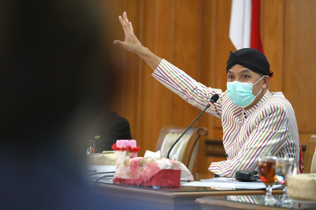 Gubernur Jawa Tengah Ganjar Pranowo. (Foto: Ist/Ngopibareng.id)