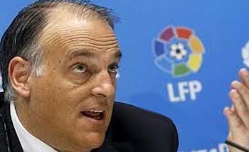 Presiden La Liga Javier Tebas. (Foto:LL)