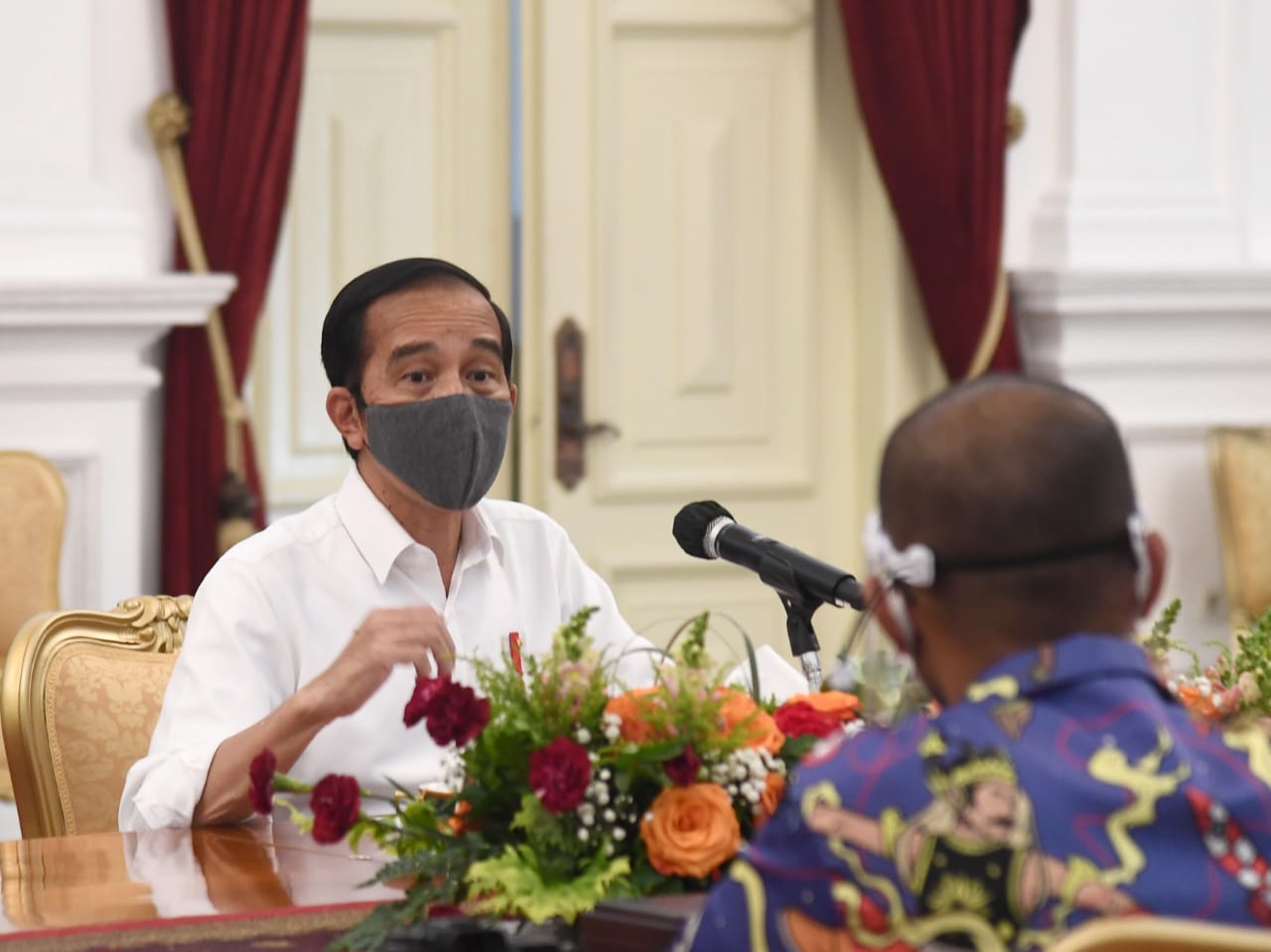 Presiden RI Joko Widodo saat  