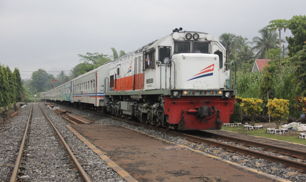 Rangkaian gerbong kereta api. (Foto: Dok. PT KAI)