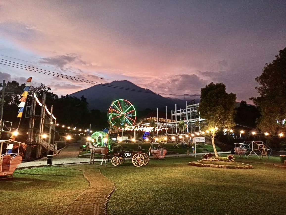 Kawasan Wisata Halal Ngopibareng PintuLangit. (Foto: Dok/Ngopibareng.id)