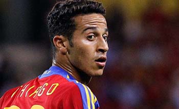 Thiago Alcantara. pemain Bayern Muenchen yang diminati Liverpool. (Foto:AFP)