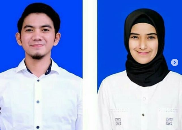 Rizki eks D'Academy dan istrinya, Nadia Mustika Rahayu. (Foto: Instagram @lambe_turah)