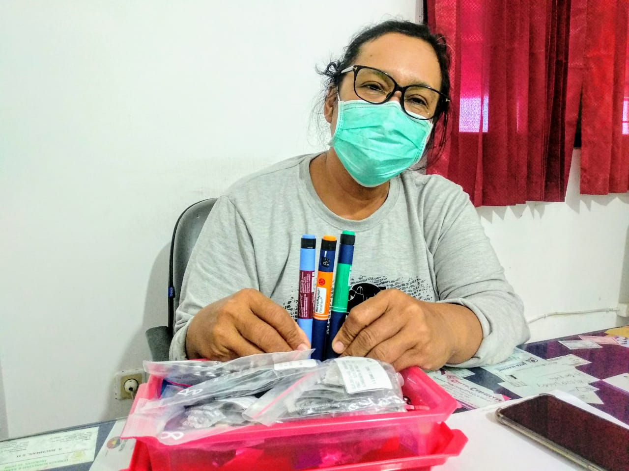 Elsye Tatipata, pasien sembuh Covid-19  di Surabaya (Foto: M.Rizqi/Ngopibareng.id)