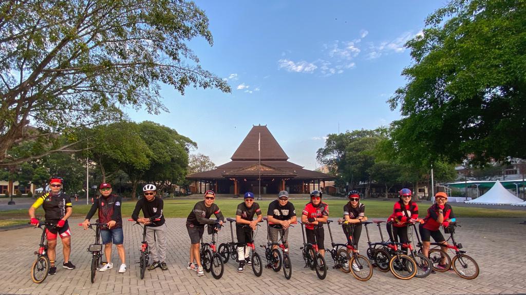 Wakil tiap chapter diminta untuk melewati tiap landmark di masing-masing kotanya. (Foto: Istimewa)