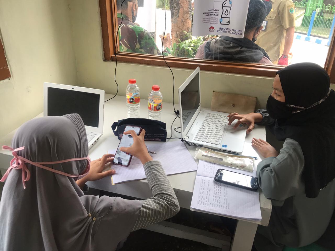 Pos kamling digital di RT 05, RW 02, Kelurahan Arjosari, Kecamatan Blimbing, Kota Malang, Jawa Timur. (Foto: Lalu Theo/Ngopibareng.id)