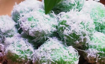 Jajanan klepon. (Foto:Istimewa)