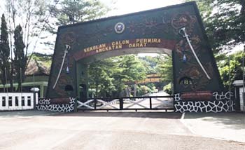  Sekolah Calon Perwira (Secapa) AD Bandung. (Foto:TNIAD)