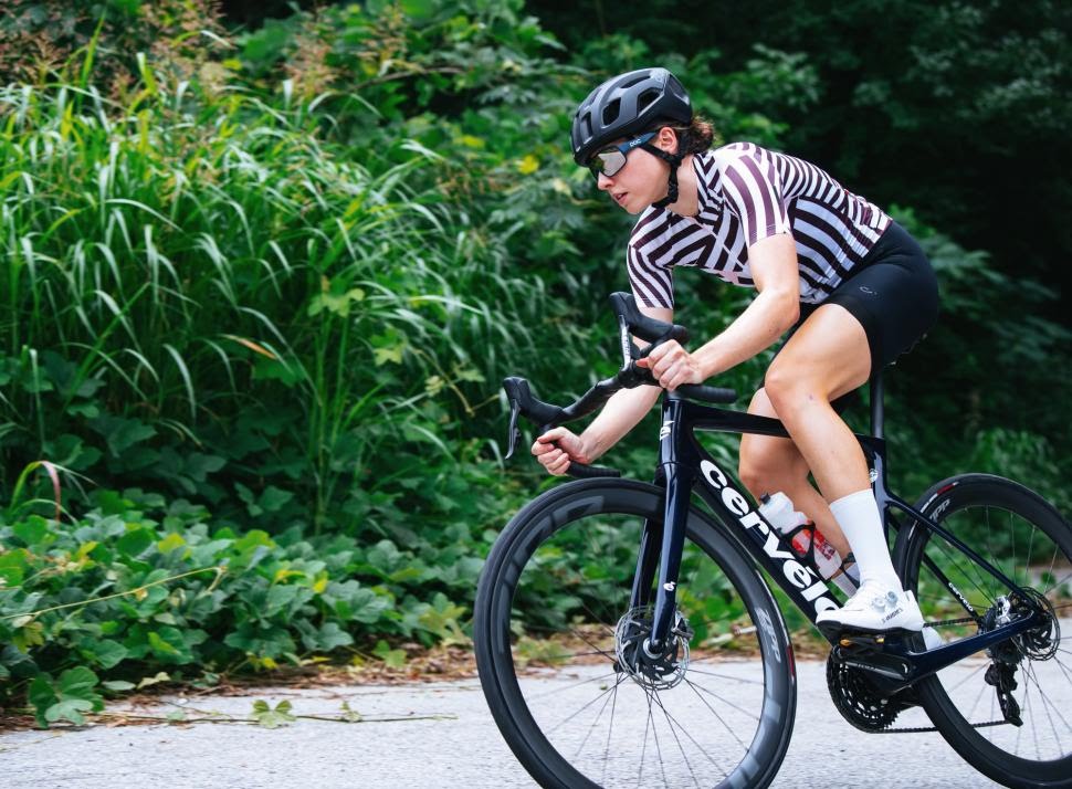 Cervelo Caledonia saat beraksi. (Foto: road.cc)