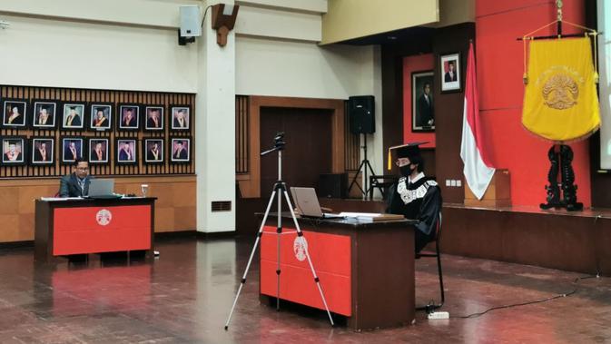 Promosi Doktor Ilmu Komunikasi dengan promovendus atas nama Said Romadlan. (Foto: Istimewa)