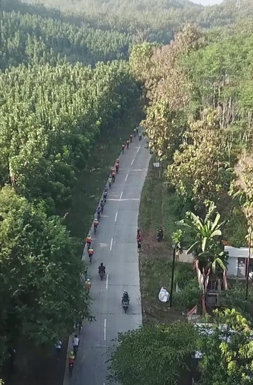Test rute Tour de Borobudur 2020. (Foto: Istimewa)