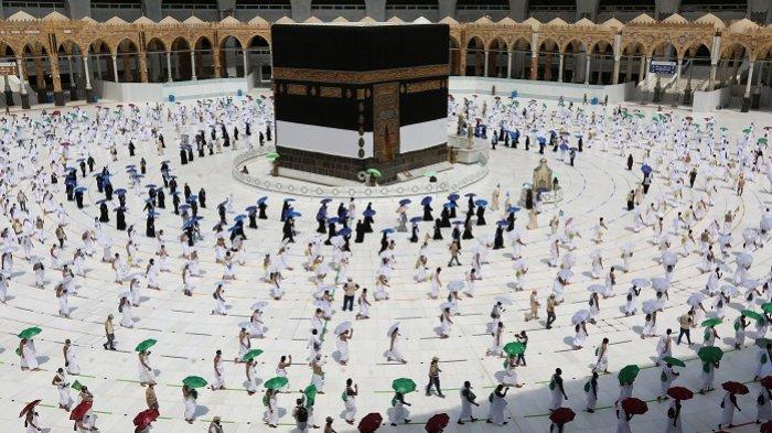 Jamaah haji sedang melaksanakan thawaf di Baitullah. (Foto: Istimewa)