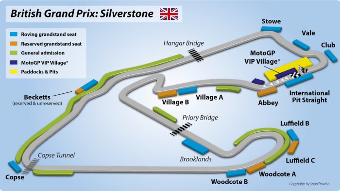 Formula 1 Grand Prix (F1 GP) Inggris di Sirkuit Silverstone. (Foto: Twitter F1)