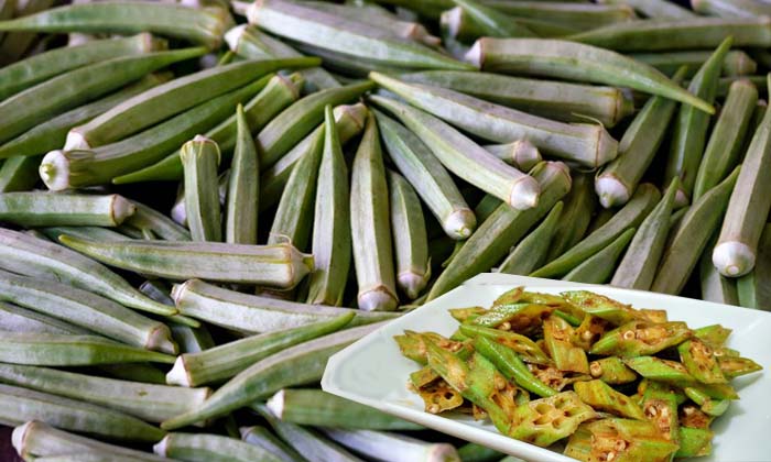 Okra, dan tumisan okra, penurun kolesterol. (Foto:Nature)