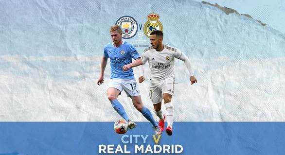 Manchester City vs Real Madrid. (Foto: Twitter/@ManCity)