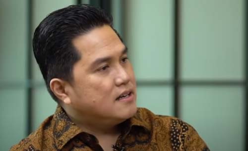 Menteri BUMN Erick Thohir. (Foto:Yotube)