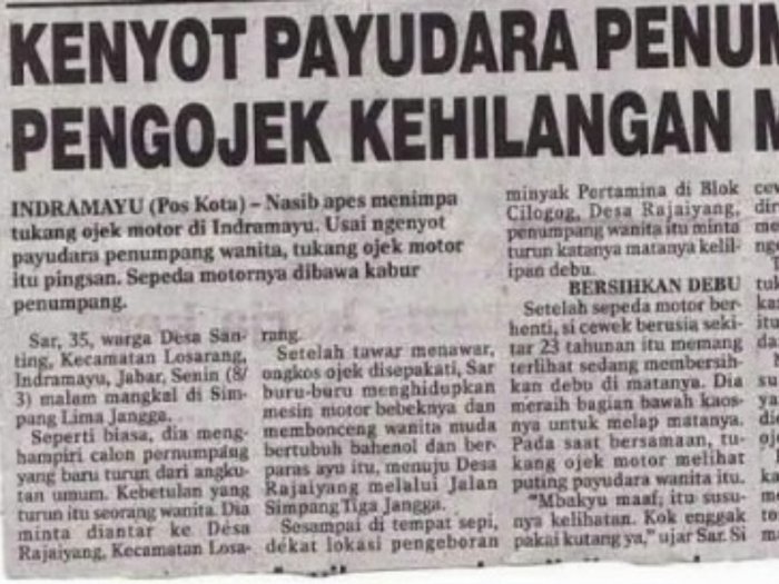 Tangkapan layar berita yang hampir sama. (Foto: Istimewa)