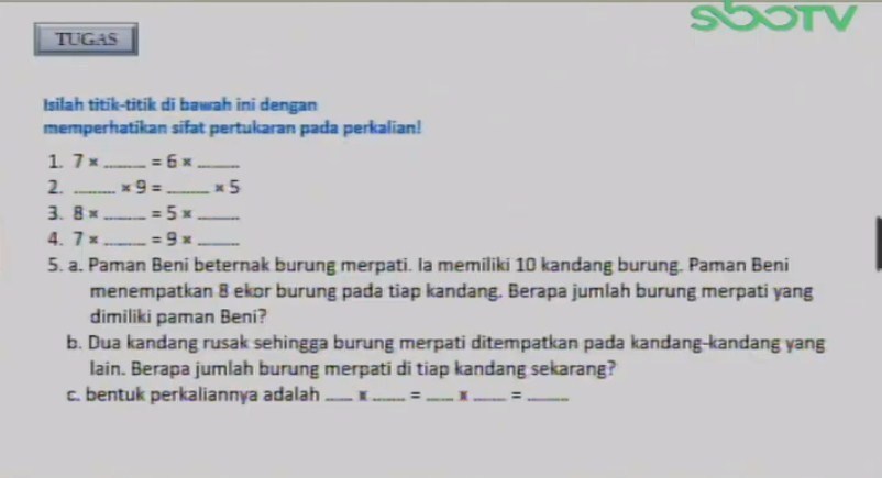 Program belajar GURUku, khusus untu pelajar di Surabaya, tayang di SBO TV. (Foto: SBO TV)