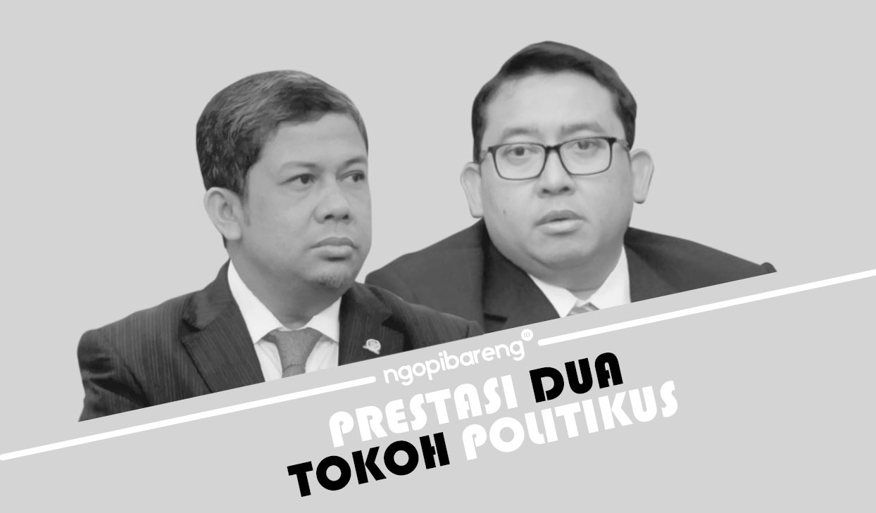 Ilustrasi Fahri Hamzah dan Fadli Zon. (Foto: Va Vidhi/Ngopibareng.id)