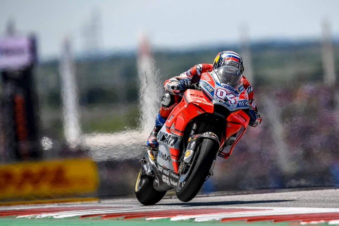 Andrea Dovizioso juara di MotoGP Austria 2020. (Foto: Twitter/@DESMOEDICIGP) 