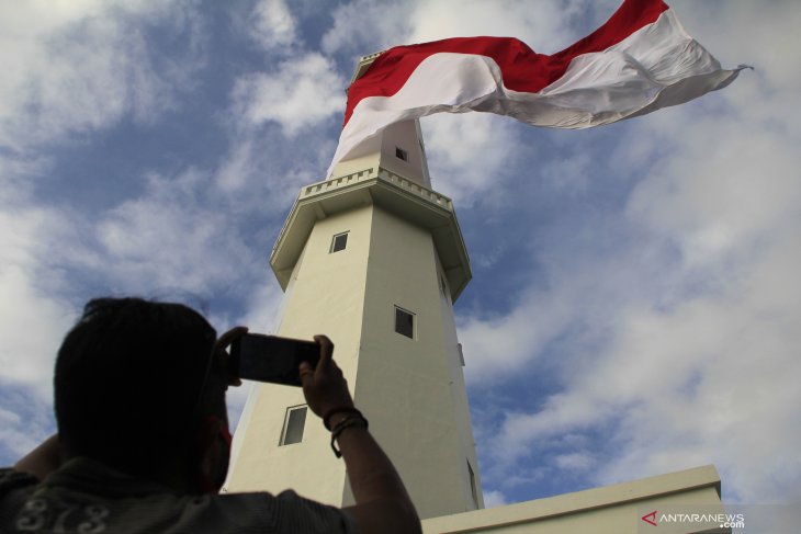 Bendera Indonesia. (Foto: Antara)