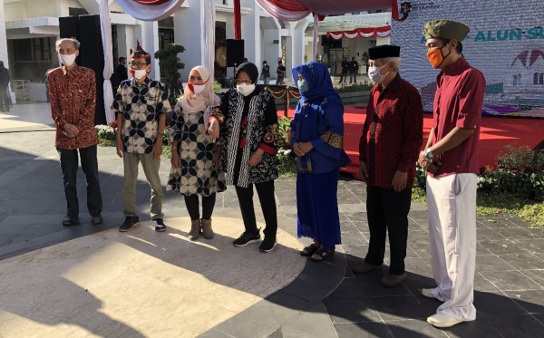 Peresmian alun-alun Surabaya. (Foto: Dok/Ngopibareng.id)