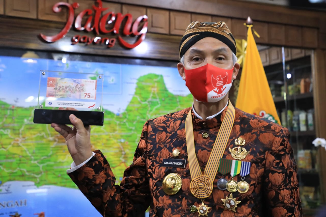 Gubernur Jawa Tengah Ganjar Pranowo. (Foto: Ist/Ngopibareng.id)