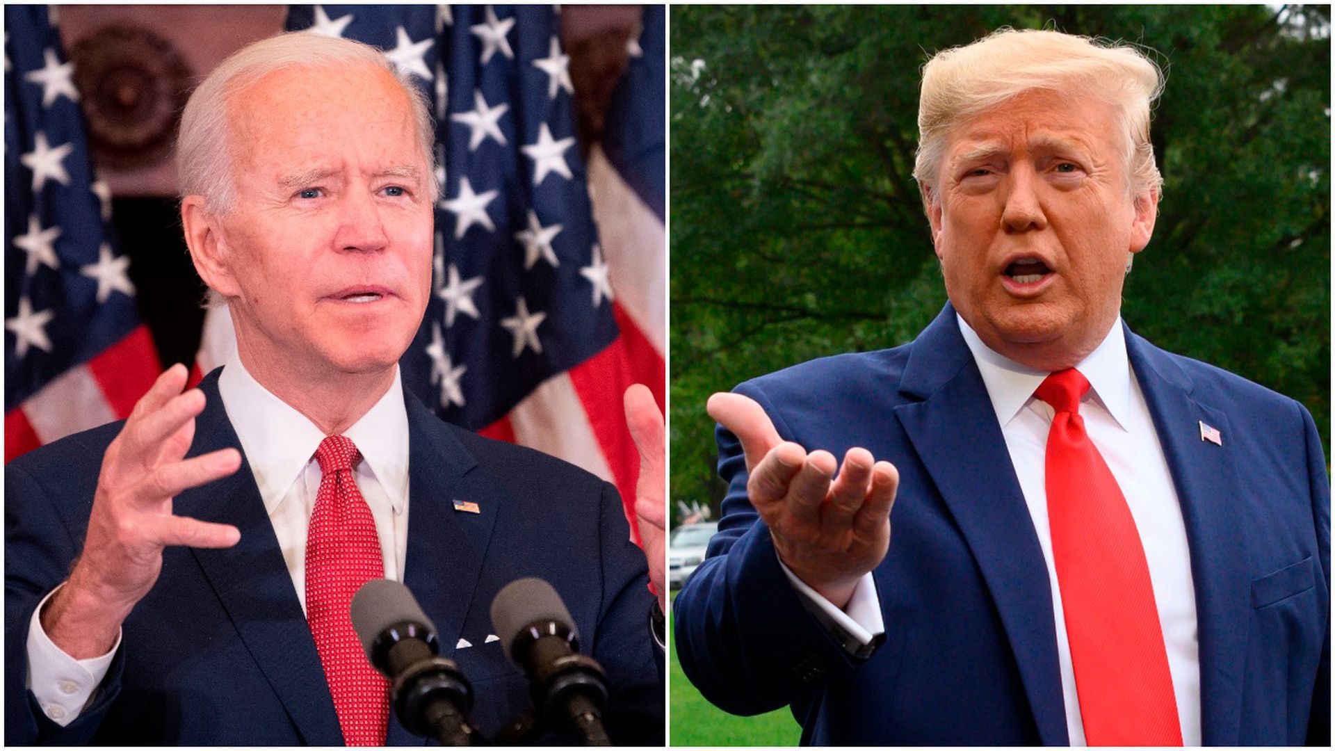 Joe Biden Siap Lawan Donald Trump. (Foto: axios)