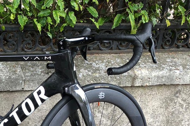 Desain toptube Factor O2 V.A.M (‘velocità ascensionale media-average ascent speed). (Foto: Istimewa)