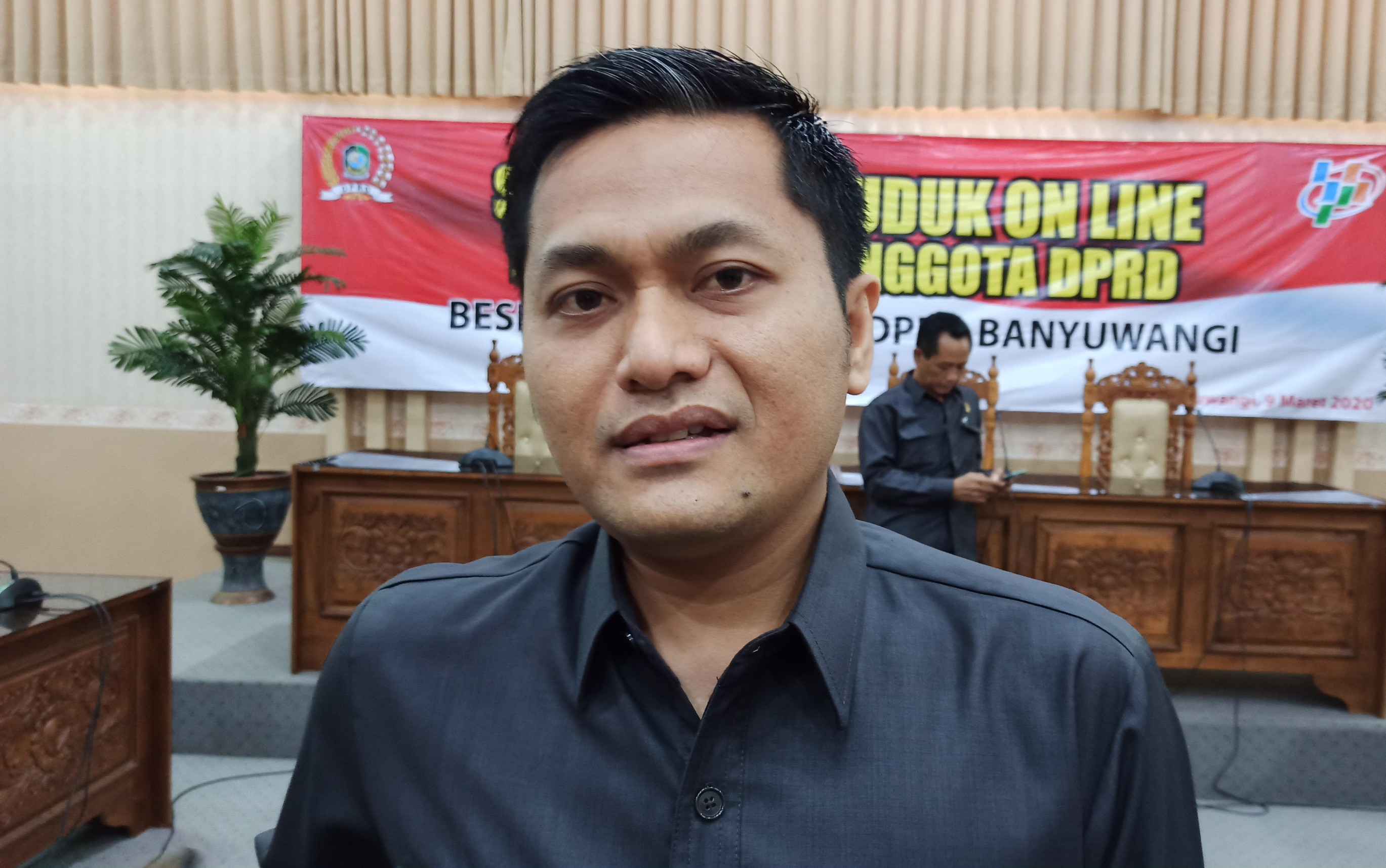 Sekretaris DPC PKB Banyuwangi, M. Ali Mahrus. (Foto: Muh. Hujaini/Ngopibareng.id)