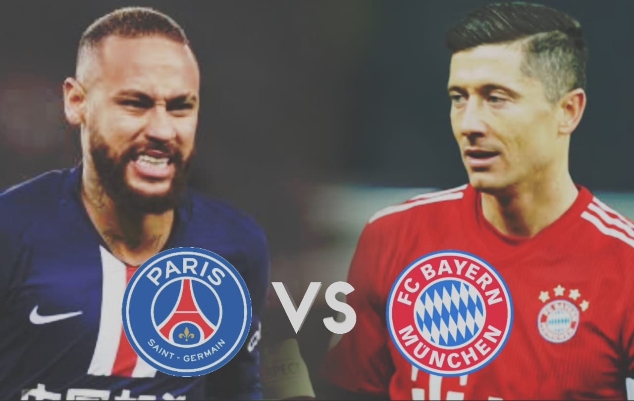 PSG vs Bayern Munchen. (Grafis: Fa Vidhi/Ngopibareng.id) 