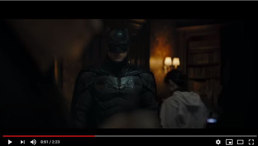 Robert Pattinson dalam The Batman. (Tangkapan layar)