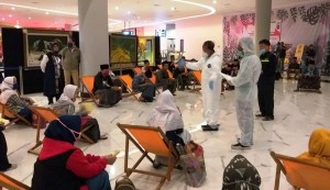 Aktivitas santri di tengah pandemi Covid-19. (Foto: istiemewa)