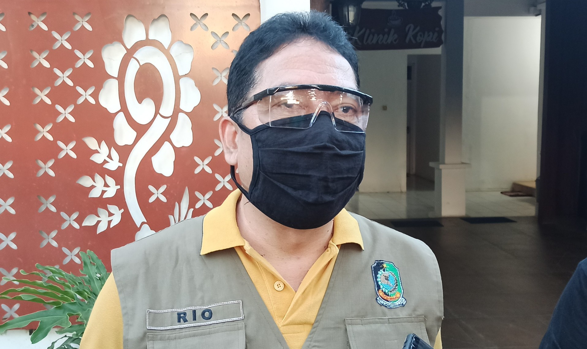 Juru Bicara GTPP Covid-19 Banyuwangi dr Widji Lestariono (foto: Muh Hujaini/Ngopibareng.id)