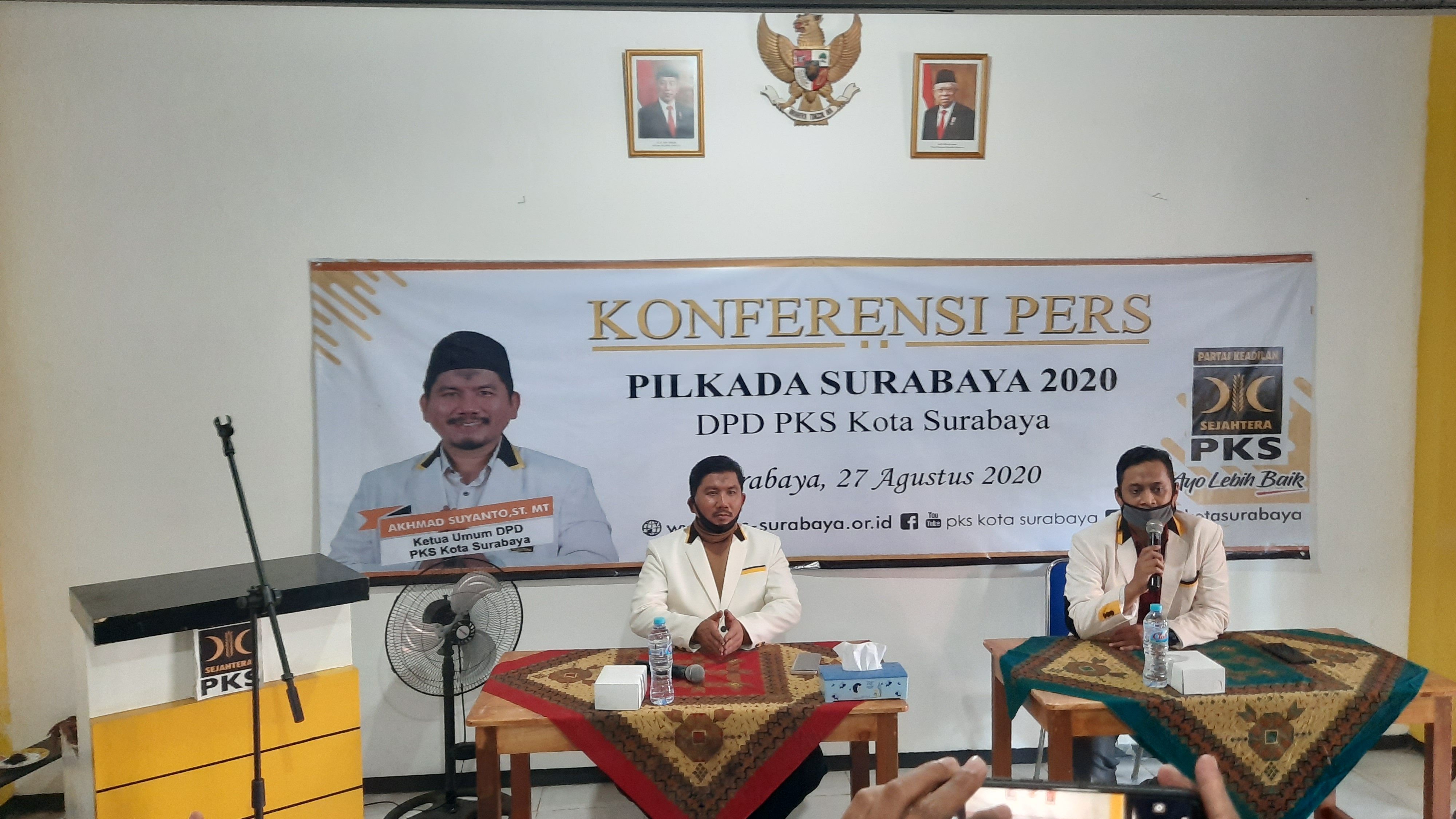 Ketua DPD PKS Achmad Suyanto. (Foto: Alief Sambogo/ngopibareng.id)