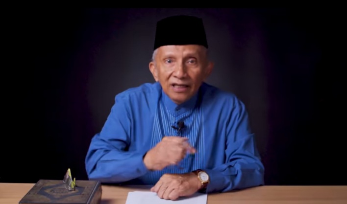 Amien Rais, pendiri Partai Amanat Nasional (PAN). (Foto: YouTube)