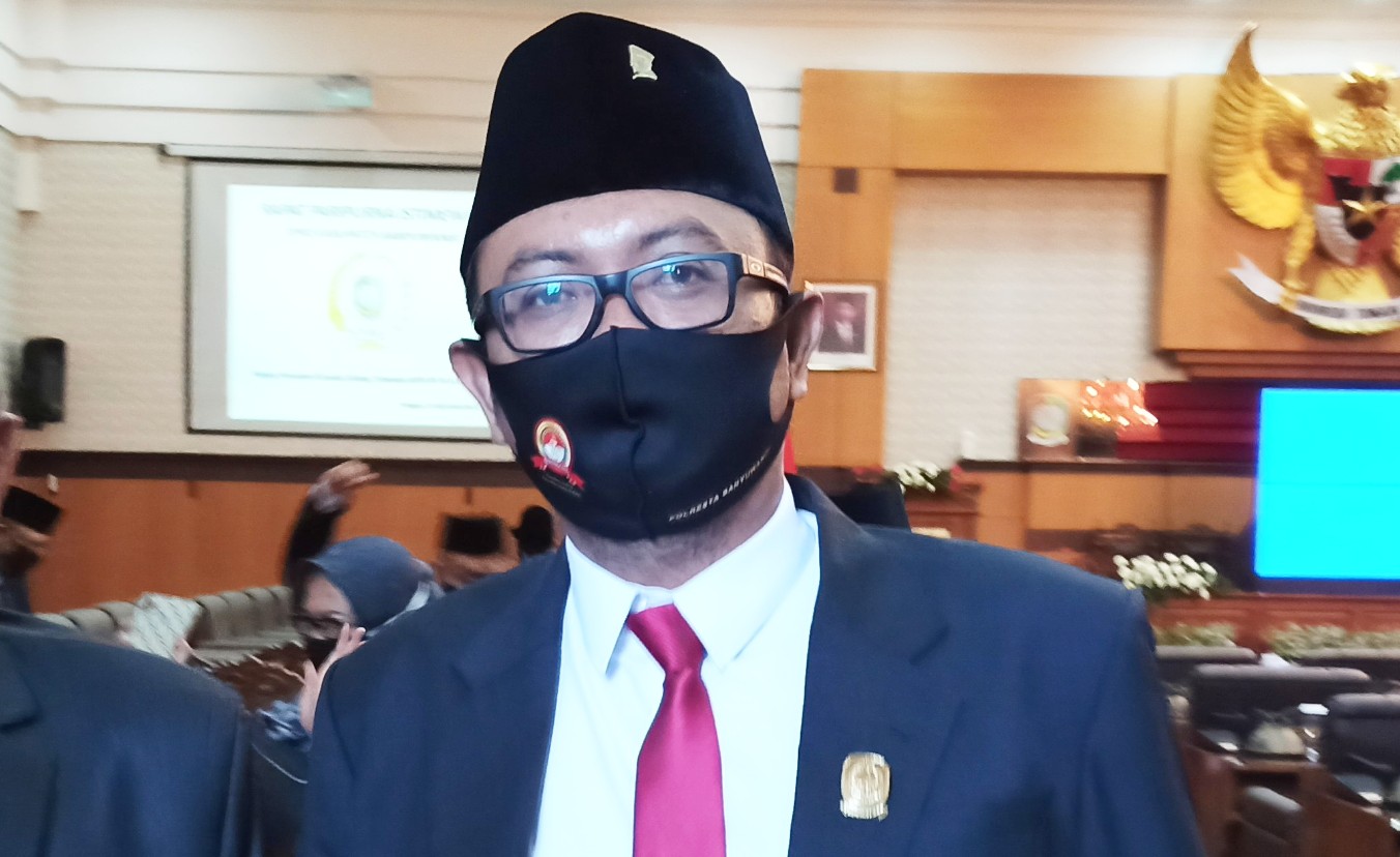 Ketua DPC PDIP Banyuwangi Made Cahyana Negara. (Foto: Muh Hujaini/Ngopibareng.id)