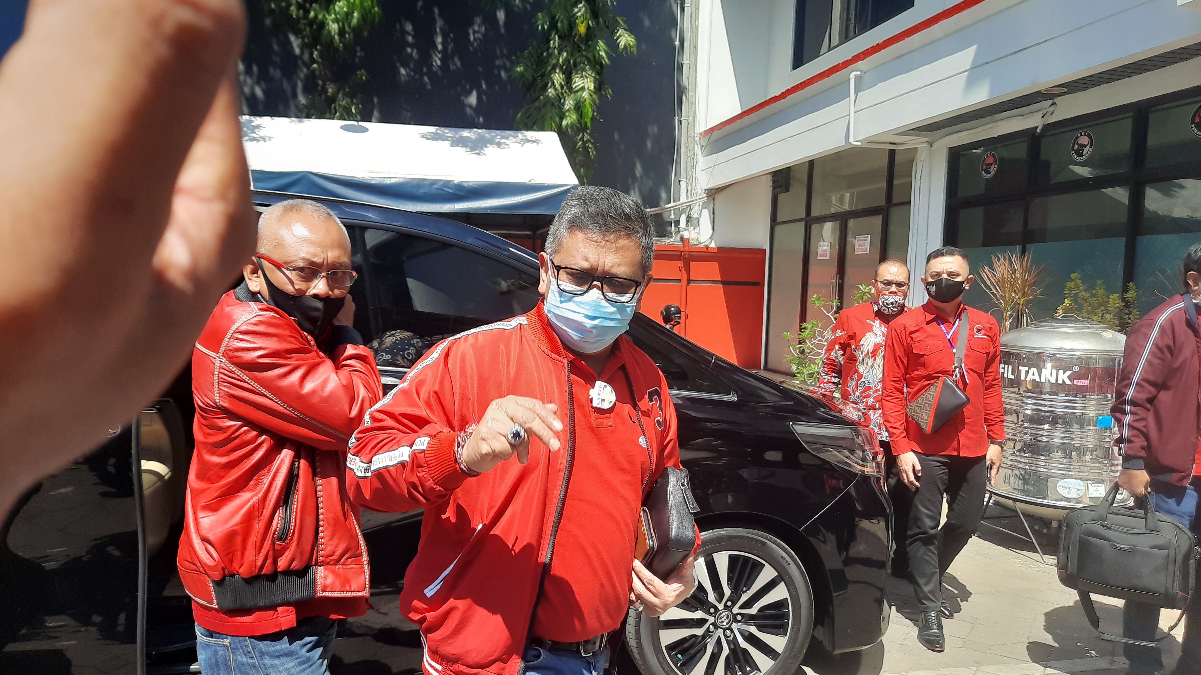 Sekjen DPP PDIP Hasto Kristiyanto. (Foto: Alief Sambogo/ngopibareng.id)